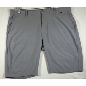 TravisMathew‎ Beck Mens Golf Shorts Grey Size 40 Heather Performance Stretch